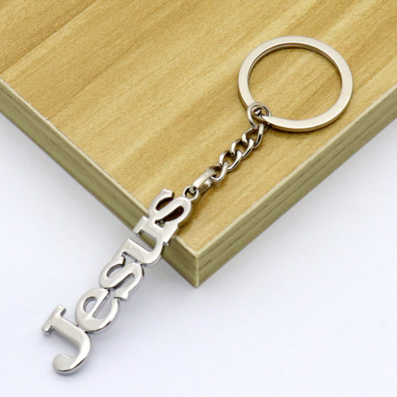 Wholesale Interesting Creative Letter Jewelry Pendant Alloy Keychain